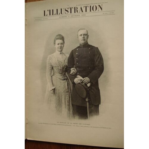 Le Mariage De La Reine Des Pays-Bas - La Reien Wilhelmineet Le Duc Henri De Mecklembourg-Schwerin (Photo Wegner Et Mottu).