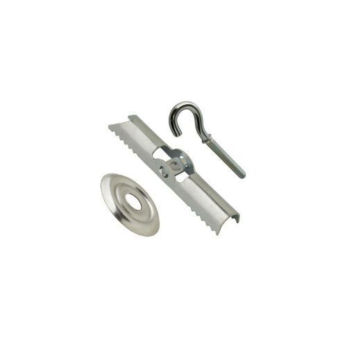 100 chevilles faux plafond, bascule avec crochet et rosace - 5 x 73 mm