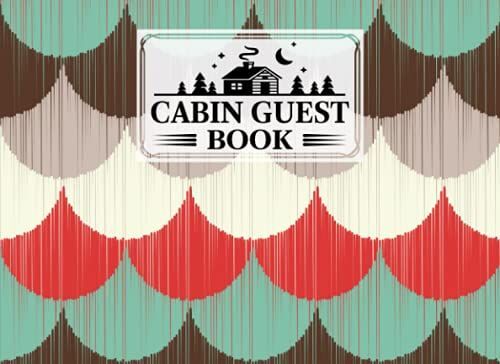 Cabin Guest Book: Cabin Guest Book Mermaid Glitter Scales Cover / Welcome To Our Cabin / Rustic Cottage / Cabin Guest Book, Vacation Rental, Vacation Home, By Hedi Heim