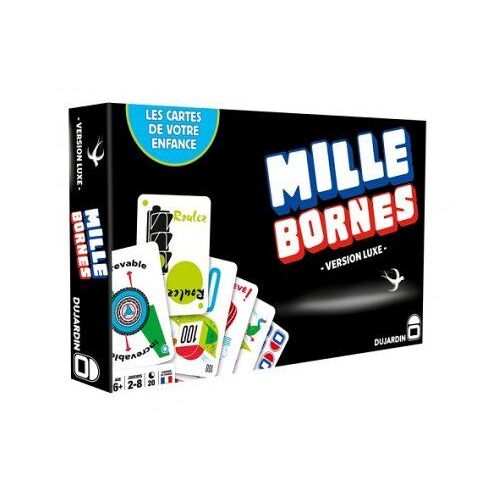 1000 Bornes Version Luxe 2-8 Joueurs - Mille Bornes - Jeu De Societe Classique Famille - Fabrique En France