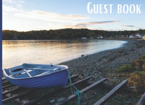 Guest Book: Visitor Guestbook For Bed And Breakfasts, Vacation Homes, Cabin Rentals, Air B&b's, Holiday Homes