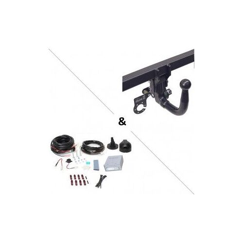 Attelage Ford Ecosport Sans Roue De Secours (11/17-) Rdsov + Faisceau Universel 7 Broches + Boitier Électronique - Auto-Hak