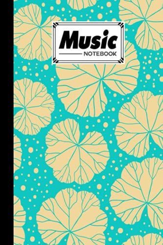 Music Notebook: Music Writing Notebook | Blank Sheet Music Notebook, 120 Pages, Size 6" X 9" | Leaf By Norbert Thomas