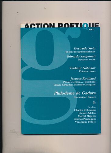 Action Poetique N° 141 : Gertrude Stein