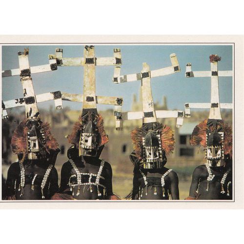 Mali, " Masques Kanaga En Pays Dogon ".