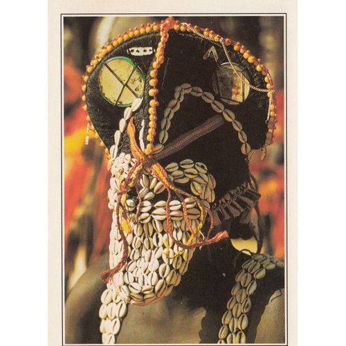 Mali, " Masques Kanaga En Coquillages ".