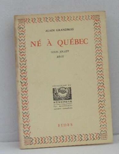 Né À Québec Louis Jolliet