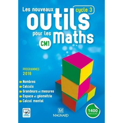 Les Nouveaux Outils Pour Les Maths Cm1 Cycle 3 - Edition 2016