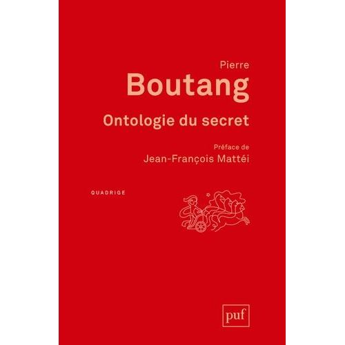 Ontologie Du Secret