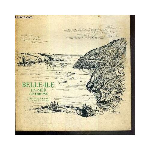 Belle-Ile-En-Mer 3 Et 4 Juin 1976.
