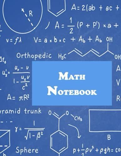 Math Notebook / Graph Paper 120 Pages: Quad Ruled Paper 8.5x11 Inch / 21.59x27.94 Cm: The Composition Notebook For Kid, Student, Gift