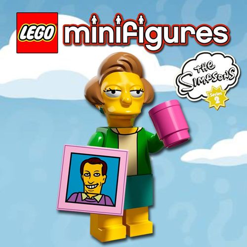 LEGO Minifigures 71009 The Simpsons Série 2 - Institutrice / Edna Krabappel