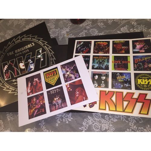 Kiss The Originals 1974-1979 Coffret Japon 9 Disques Vinyles Colorés !!!