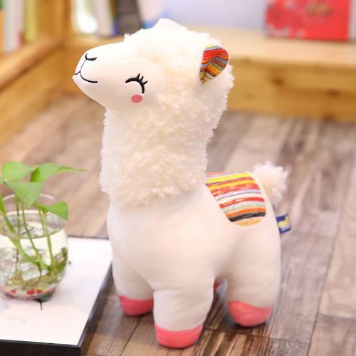 Peluche Alpaga Lama Pour Garçon Et Fille, Jouets Pour Enfants, Cadeaux D'anniversaire, 25cm