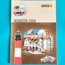 Catalogue Decors Et Accessoires Trains Electriques Echelles Ho Tt N Z 2008 Faller-Faller