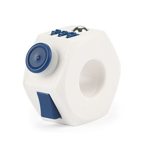 Anneau De Soulagement De L'anxiété En Plastique, Jouet Magique Pour Soulager Le Stress Des Adolescents Et Des Adultes Autistes