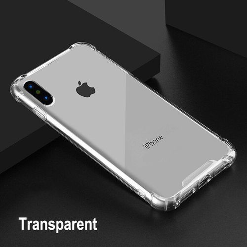 Coque De Téléphone Portable De Luxe Transparente, Étui De Protection Souple Antichoc En Tpu Pour Iphone X Xr Xs Max 8 7 6 6s Plus 7plus 8plus