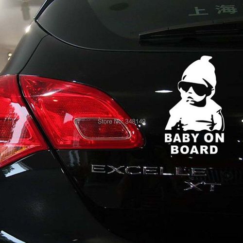 Autocollants Bébé À Bord, Pour Toyota Chevrolet Cruze Volkswagen Golf Polo Skoda Kia Lada Mazda Renault Opel