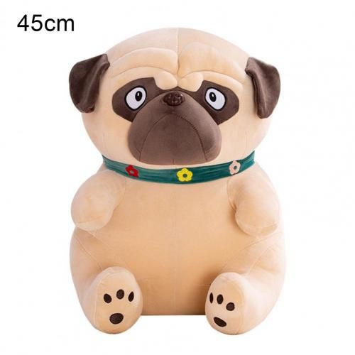 Oreiller En Peluche Pour Enfants, Simulation De Chien Carlin De Dessin Animé, Poupée Sharpei, Jouet Cadeau