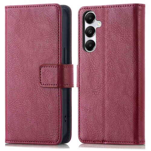 imoshion Étui de télephone portefeuille de luxe Samsung Galaxy S25 Plus Bordeaux