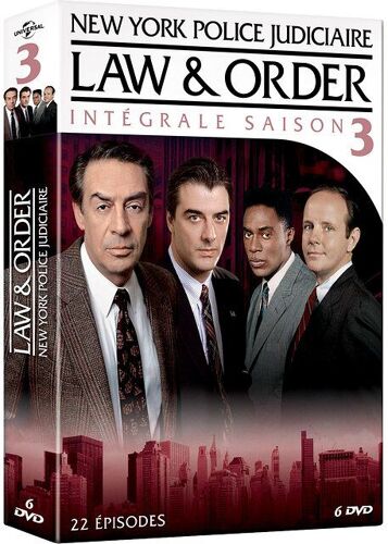 New York, Police Judiciaire (Law & Order) - Intégrale Saison 3