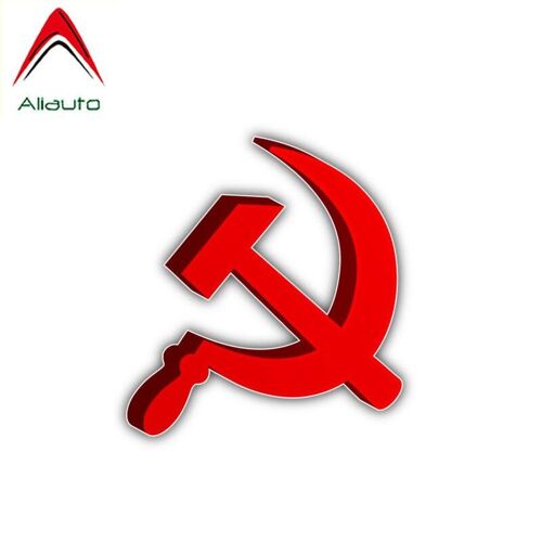 Autocollant De Voiture Créatif, Symbole Soviétique Amusant, Décoration Russe, En Pvc, 11x10cm, Pour Peugeot 207 Passat B7