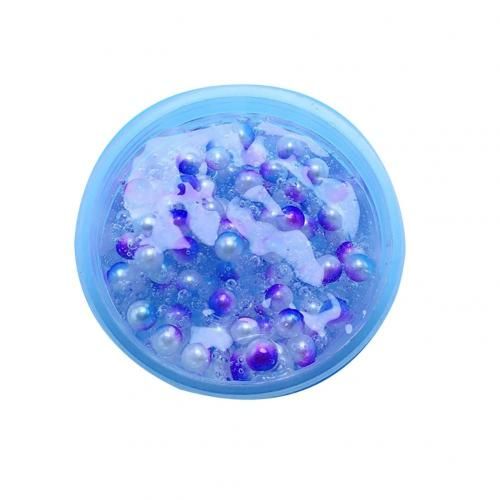 Boue élastique de 60ml, perles colorées, anti-Stress visqueux, jouet pour enfants, anti-Stress