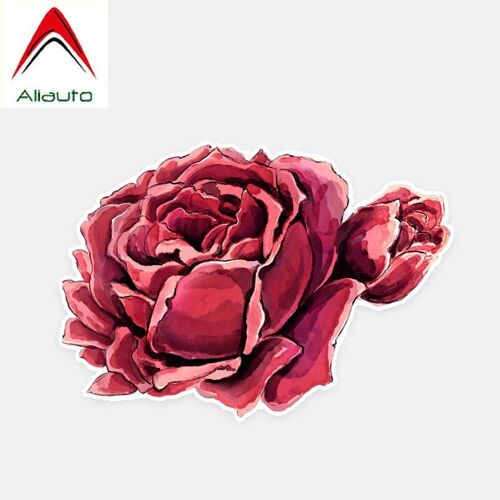 Autocollants Décoratifs En Fleurs, Étiquette Graphique Personnalisée De Haute Qualité Pour Chevrolet Honda Hyundai, 13x9cm
