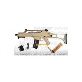 G608 Tan Fusil Assaut (G36) Aeg Jing Gong - 340 Fps