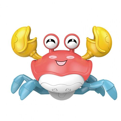 Projection de lumière électrique à commande vocale pour enfant, jouet éducatif de Simulation de crabe