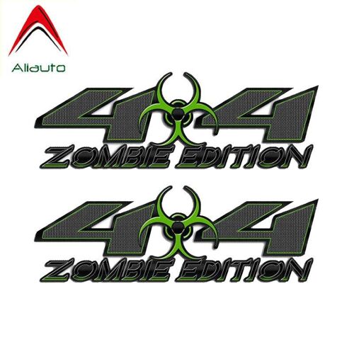 Autocollant De Personnalité De Voiture, Adhésif En Vinyle Étanche 4x4, Décor De Zombie Pour Moto Jdm Nissan Suzuki Honda Civic,19cm X 6cm