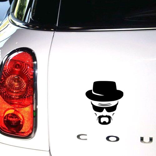 Autocollant De Voiture Blanc Mauvais Potter, Autocollant De Style, Pour Volkswagen Polo Golf Bmw Chevrolet Cruze Peugeot Toyota Kia