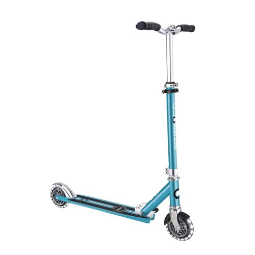 Globber - Trottinette 2 Roues Flow Element Lights - Bleu Aqua