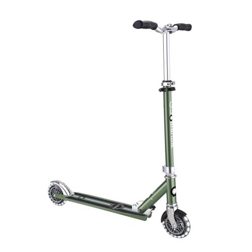 Globber - Trottinette 2 Roues Flow Element Lights - Vert Olive