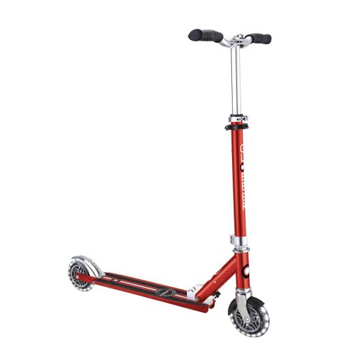 Globber - Trottinette 2 Roues Flow Element Lights - Rouge