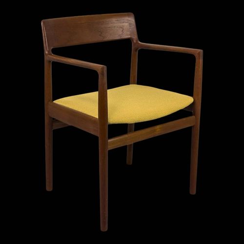 Fauteuil Danois En Teck Par Johannes Nrgaard 1960s Bois