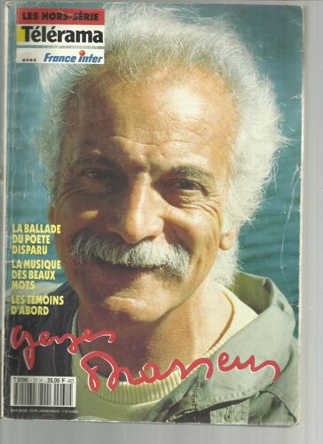 Les Hors-Série Télérama Hors-Série  N° T2096 : Georges Brassens