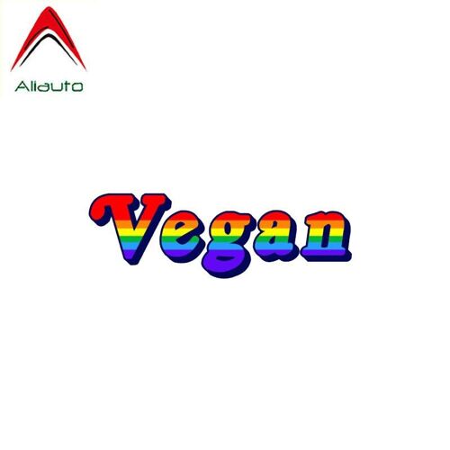 Autocollant De Voiture Personnalisé Gay Vegan, 12cm X 4cm, Étiquette De Couverture En Vinyle Drôle Pour Motos Chevrolet Toyota