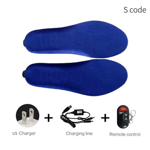 Semelles Chauffantes Électriques Pour Chaussures, Résistantes À L'eau, Résistantes À L'eau, Résistantes À La Chaleur, Avec Télécommande, Pour Le Sport, La Randonnée Et L'hiver