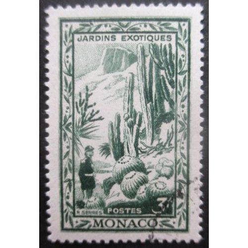 Monaco N°325 Jardins Exotiques Oblitéré