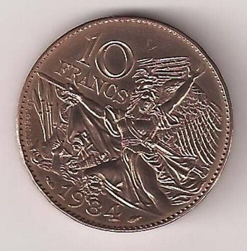 10 Francs 1984 François Rude . Splendide