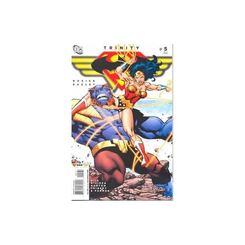 Trinity # 5 ( V.O. 2008 ) ** Cover Carlos Pacheco ** Superman, Batman & Wonder Woman