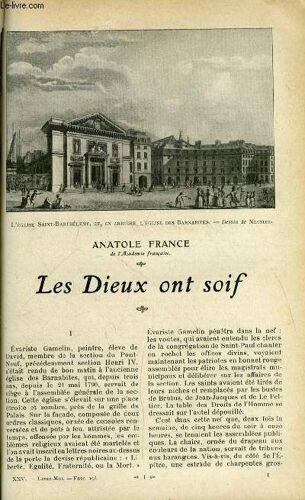 Lisez Moi N° 193 - Les Dieux Ont Soif Par Anatole France, L Aventure Extraordinaire De Madame Esquollier Par Pierre Louÿs, Pour L Éternité Par Henri Lavedan, Chiens Savants Par Colette, Le(...)