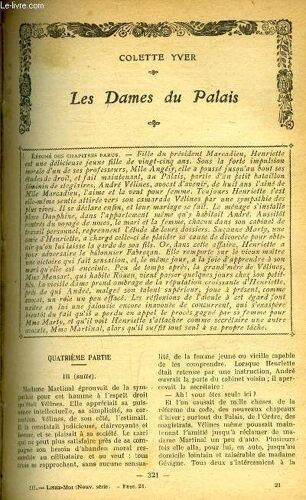 Lisez Moi - Nouvelle Série - N° 21 - Les Dames Du Palais (Iii) Par Colette Yver, Le Testament Du Comte Arminati Par Henri De Régnier, La Poule Par Henri Duvernois, L Écuyère Par Paul Bourget, La Place(...)