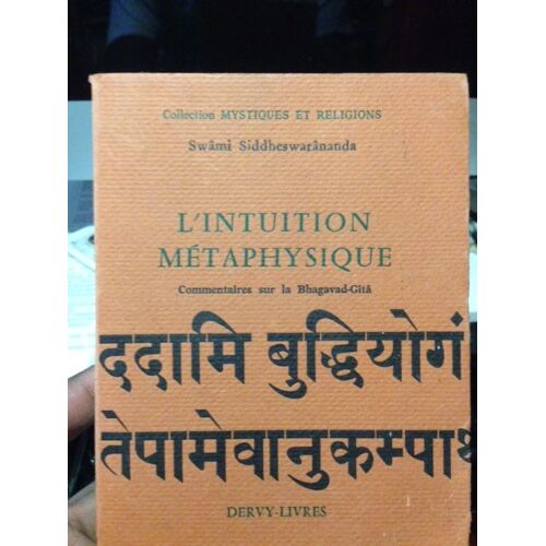 L'intuition Métaphysique