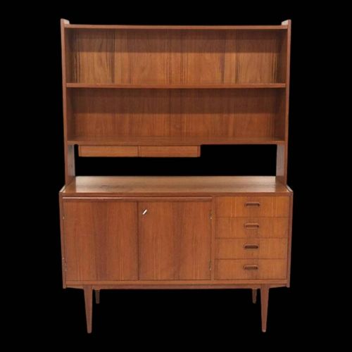 Secrtaire Scandinave En Teck Sude 1960 Bois