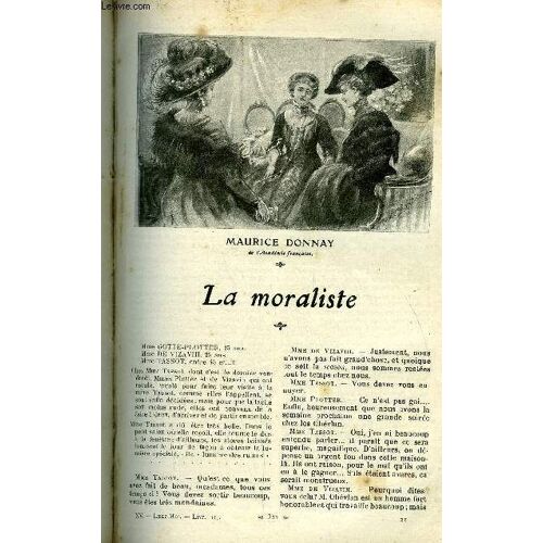 Lisez Moi N° 117 - La Moraliste Par Maurice Donnay, La Rose Par Leconte De Lisle, Renée Mauperin (Suite) Xxii Par Edmond Et Jules De Goncourt, Pitié Des Choses Par François Coppée, Rose Pompon Par(...)
