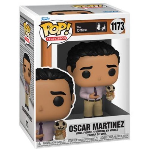 Figurine Funko Pop - The Office N°1173 - Oscar Avec Poupée Épouvantail (57397)