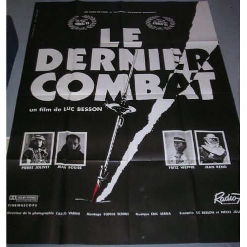 Le Dernier Combat Affiche 120 X 160 Cm Besson Luc