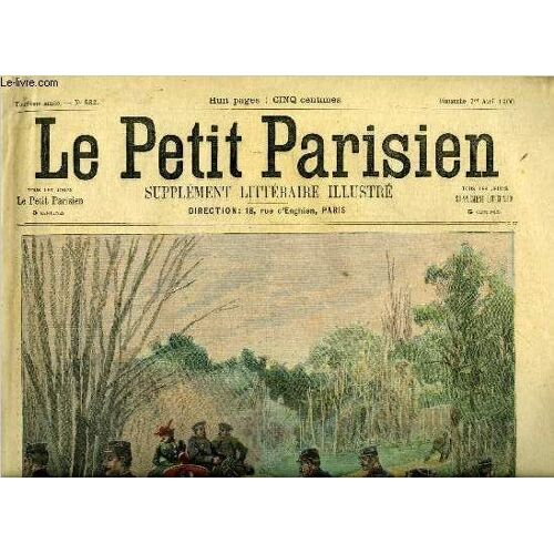 Le Petit Parisien - Supplement Litteraire Illustre N° 582 - La Police A Paris, Les Gardiens De La Paix A Bicyclette, Les Cours De Mademoiselle Par Michel Triveley, Le Soldat De Plomb Par Jean De(...)